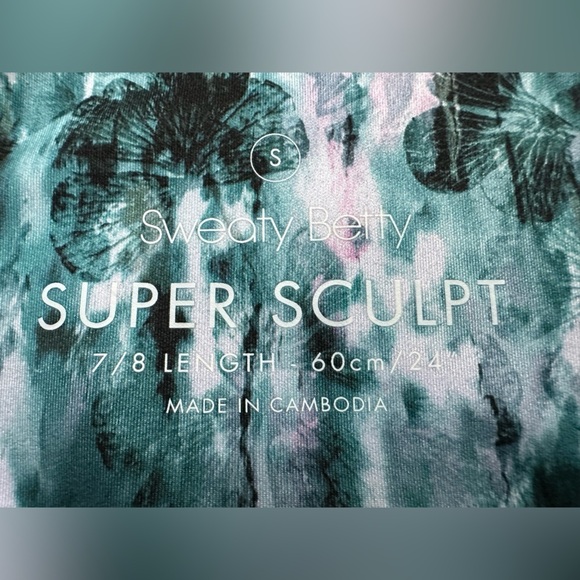 Sweaty Betty Super Sculpt 7/8 Workout Leggings Size Small - Picture 11 of 11